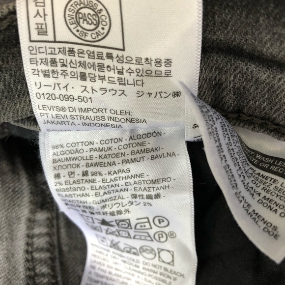 Levi’s Mile High Cropped Wide Leg button fly jeans - Picture 10 of 10